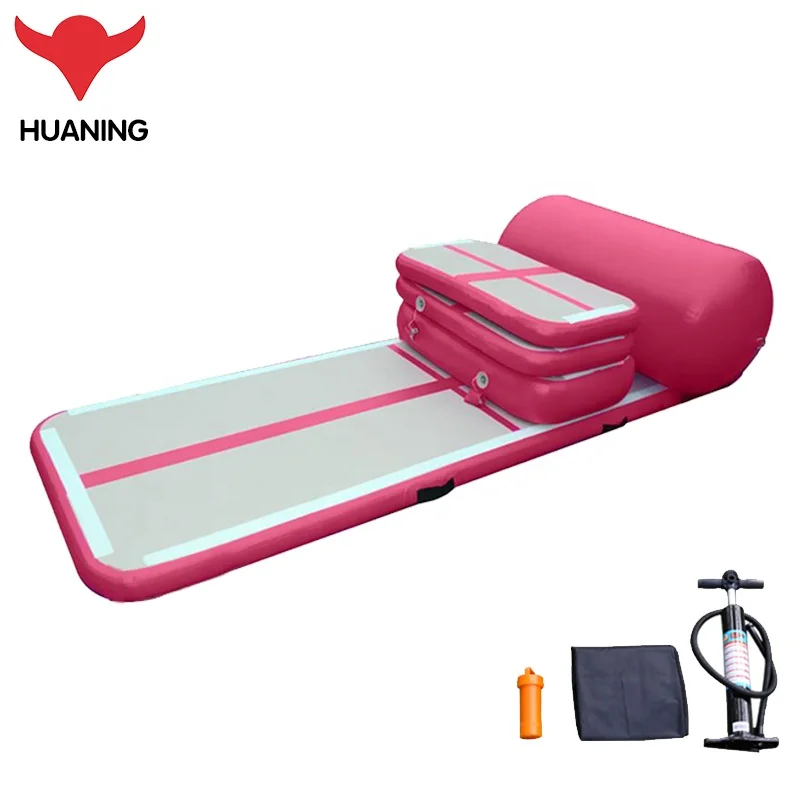 professional inflatable water yoga mat gymnastics tumble air track
