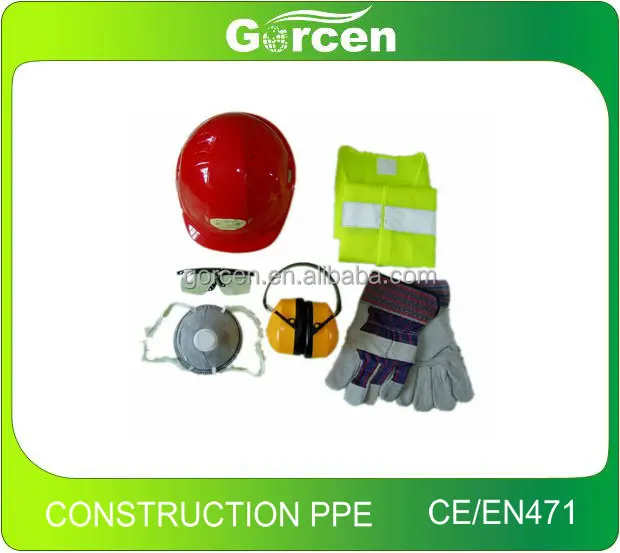 
 Набор строительных средств для обеспечения безопасности строительных СИЗ gp3001  