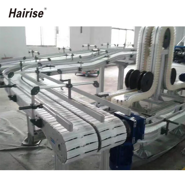 Latest Design Superior Quality Aluminum Frame Flexible Plastic Bar Chain Conveyor NO.