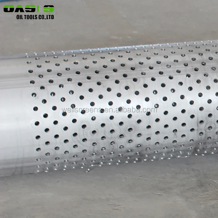 water and oil well drilling perforated casing/perforated based pipe expert with API standard