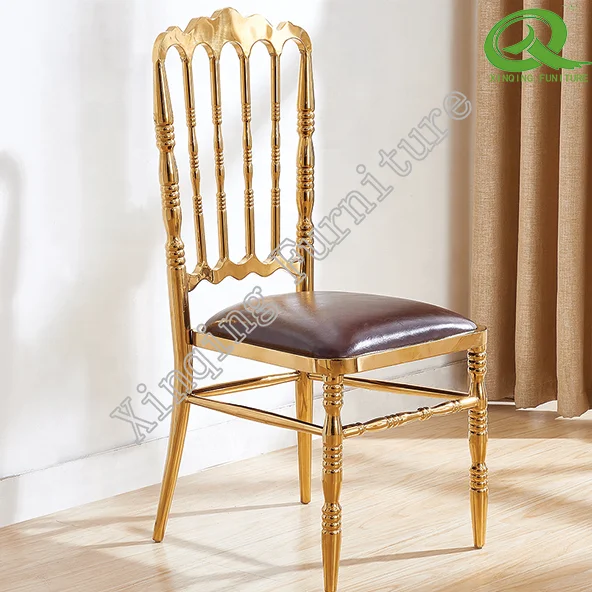 
Wedding Furniture Used Stainless Steel Chair For Event&Hotel&Party 