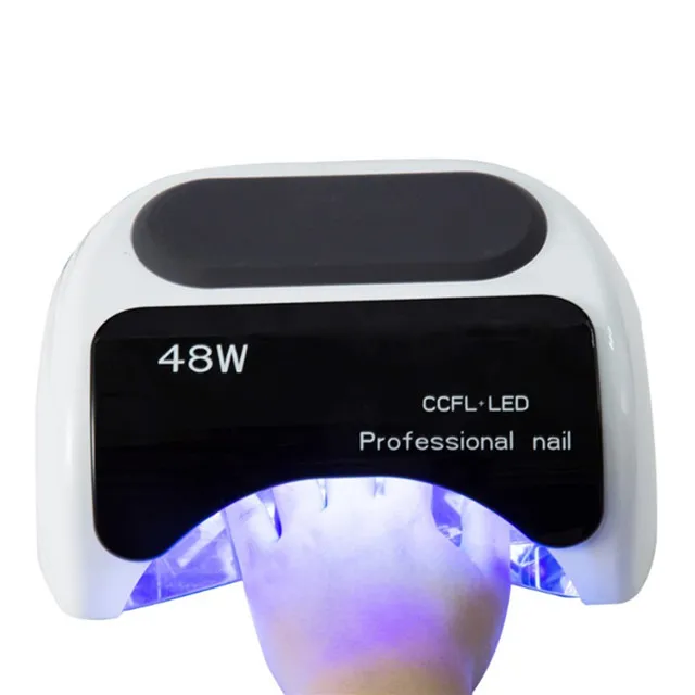 Профессия светодио дный ccfl 48 Вт ногтей Светодиодный УФ-свет оборудование для сушки с автоматическим датчиком