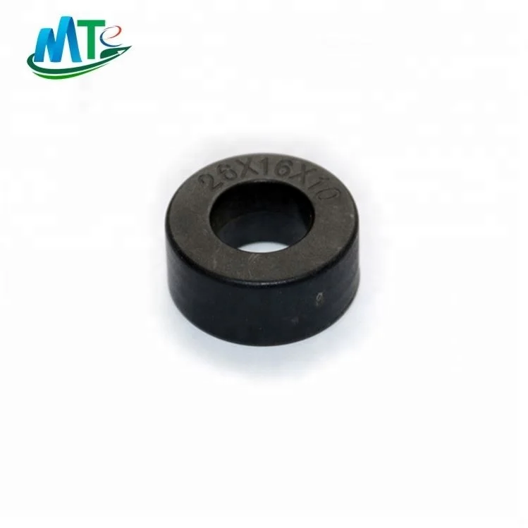 Amorphous nanocrystalline core ferrite core size customization