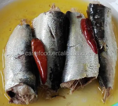 Консервированные рыбы на сардине easy open в масле 125 г | Без Чили