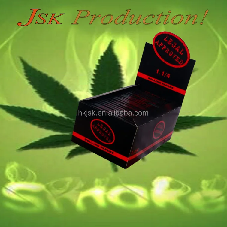 
FSC Custom Smoking Rolling Paper Cigarette OEM Pure Hemp Unbleached Brown Rice Tobacco Hand Rolling Paper 