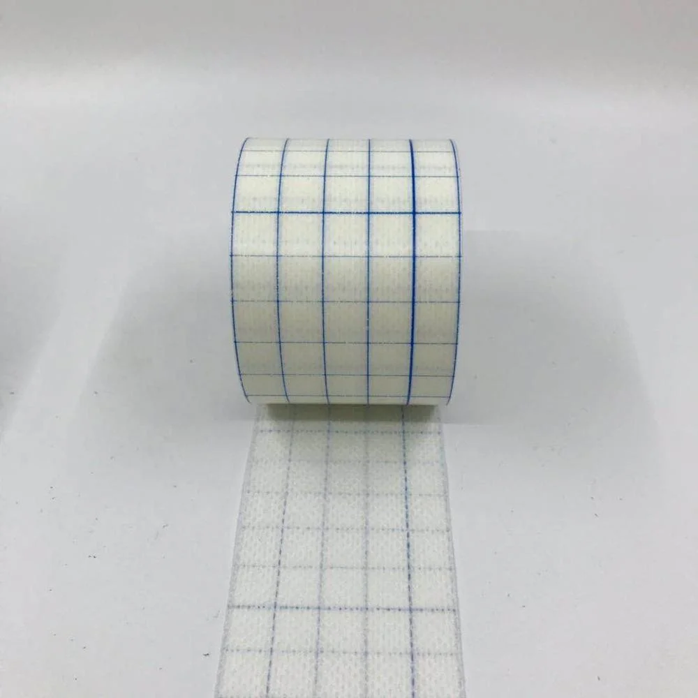 Non-wowen fabric skin breathable hypoallergenic adhesive wound dressing