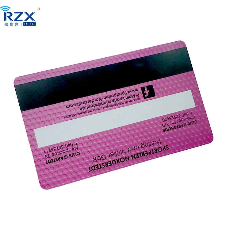 Factory Wholesale Cr80 Magnetic Stripe Card Pvc White Blank Door Key Card for Hotel