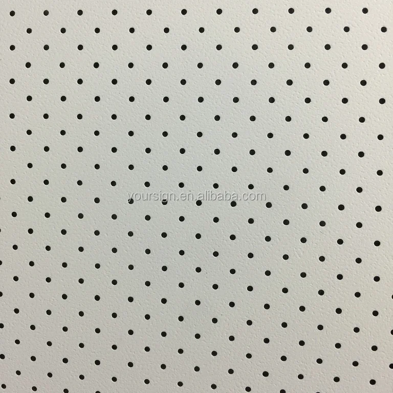 PVC acoustic stretch ceilings film