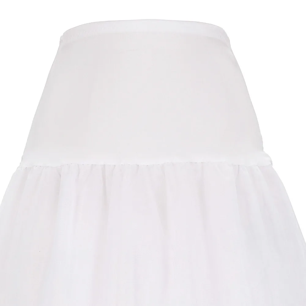 CL010421 Grace Karin Женская белая Длинная свадебная кринолиновая Нижняя юбка ретро винтажное свободное платье подъюбник