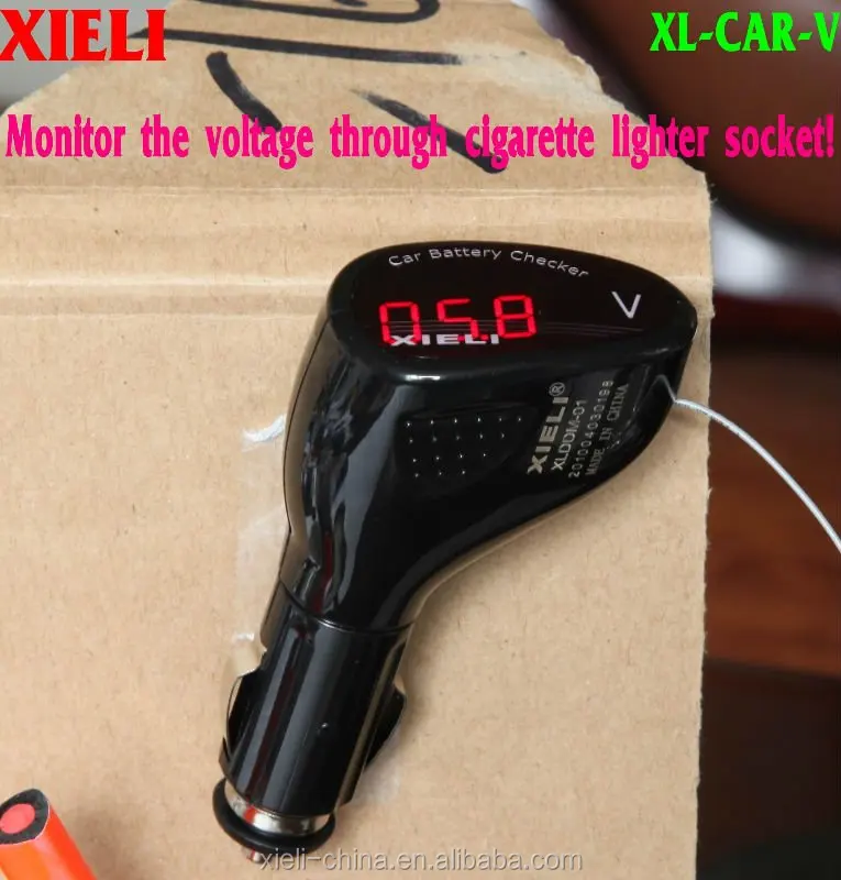 car battery voltage indicator perfect design