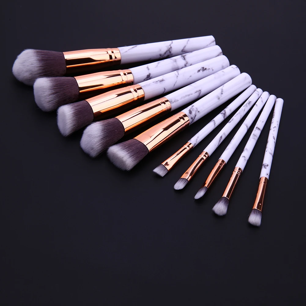 YRX D027 Marble makeup brush professional makeup brush set brush.
