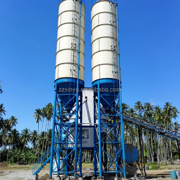 Competitive price automatic wet mix concrete batching plant