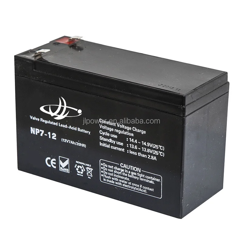 
Valve Regulated Lead-Acid Battery 12v7ah 
