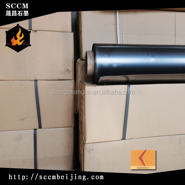 China Professional Fire Proof New Design Composite Graphite Sheet With Reinforcement