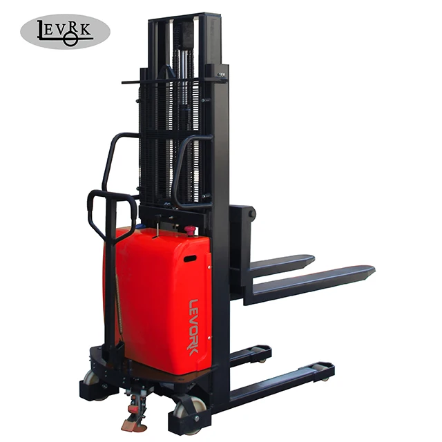 
Electric Forklift Pallet Lifter 1ton 3.5m Semi Electric Stacker Price 