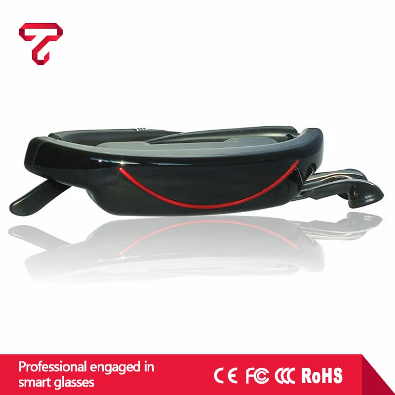 
72 Inch mobile theatre video glasses for TV-box, UAV and PSP 