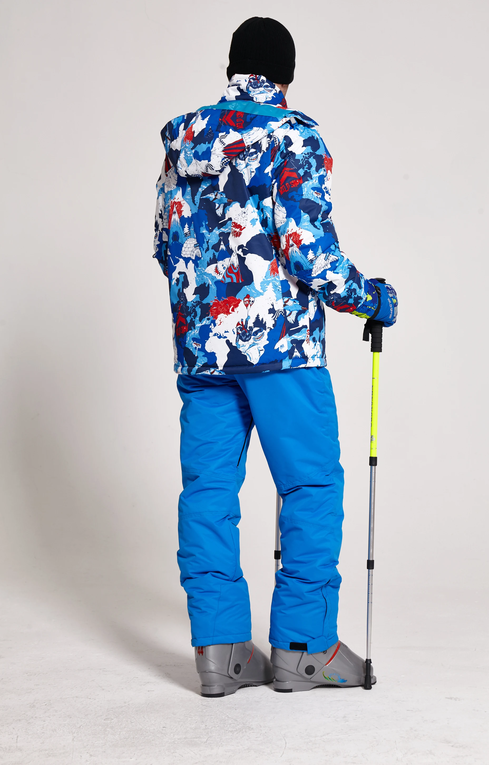 OEM Women Waterproof technical Jacket fleece polyester clothing set outdoor hiking climbing skiing jacket