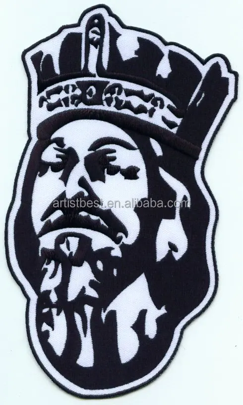 Hot Selling Rock Hook and Loop Tape Decoration Fabric Patch