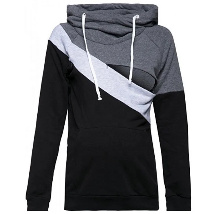 
Fashion Nursing Wear Maternity Nursing Tops Breastfeeding Clothing Clothes Breastfeeding Nursing Hoodie Adult Feeding Top Shirt 
