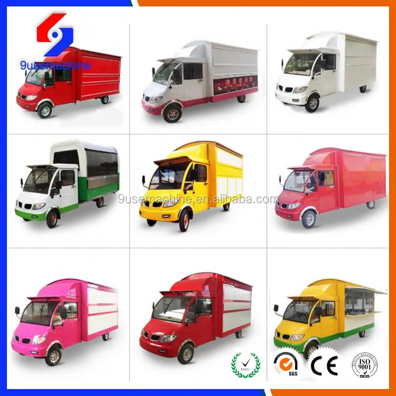 2018 hot selling CE approved mobile food truck for sale/food truck fabrication