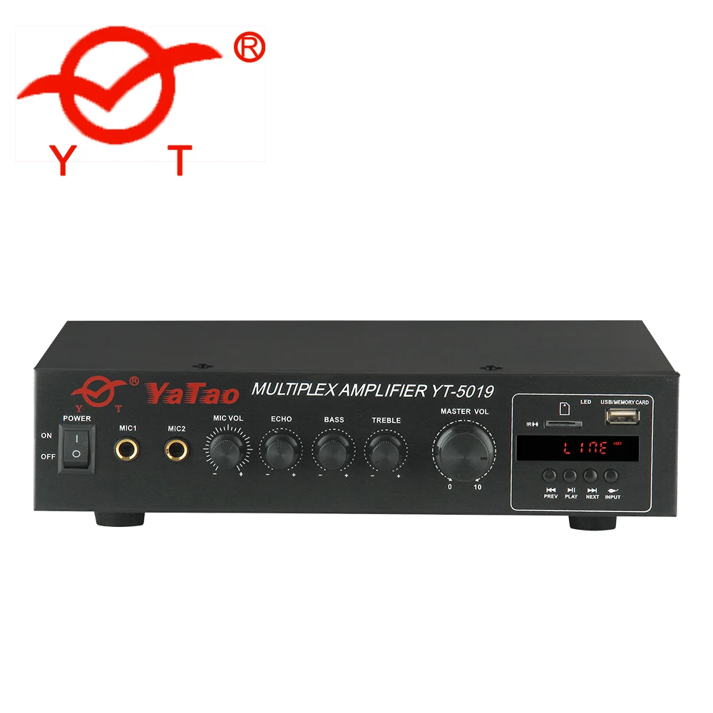 Аудио Мощность amplifier100 Вт fm-передатчик усилитель YT-5019