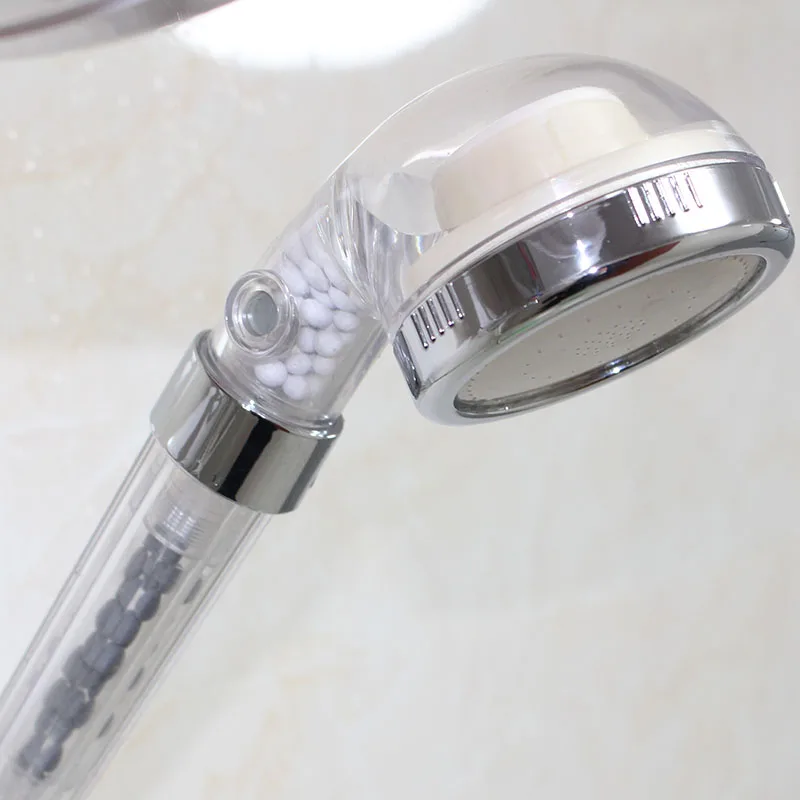 New design LED temperature control water saving bathroom shower head