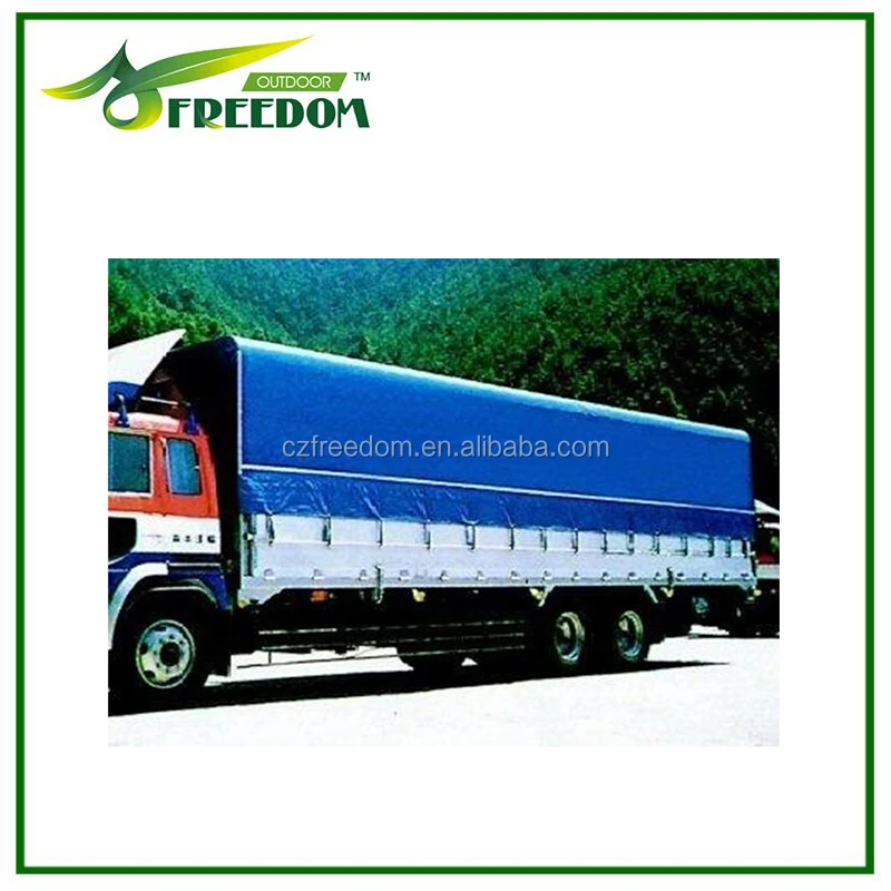 PE coated fabric tarpaulin for truck cover