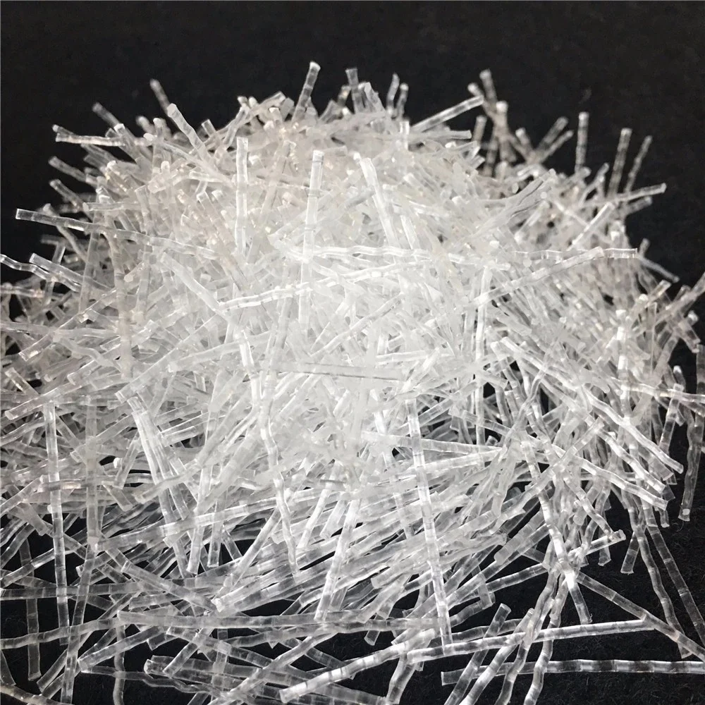 
Concrete reinforced PP twisted fiber 100% Synthetic macro polypropylene fiber 