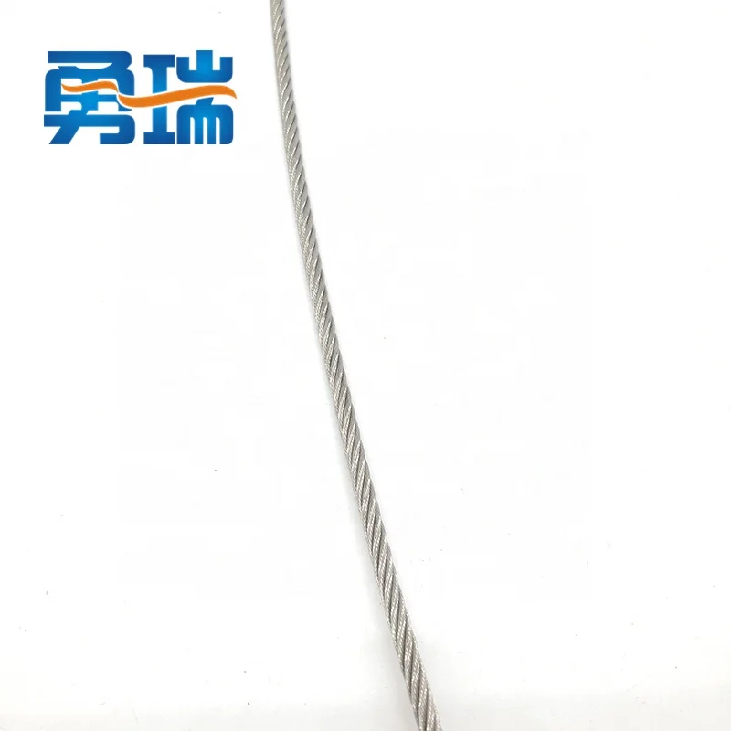 Магазин фабрики 304 Проволочный Трос из нержавеющей стали 4 мм 7*19 IWS авиационный кабель для подвешивания знаков