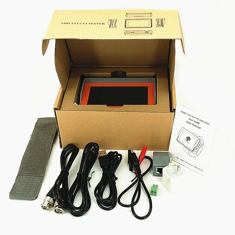 Тестер камеры видеонаблюдения CE RoHS FCC CT600HDA