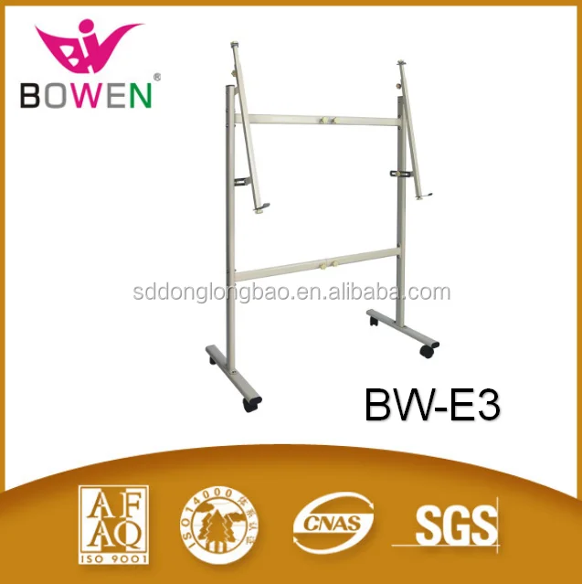 
 Горячие продажи магнитно-маркерная доска мольберты металла с подставкой белая доска с рулона BW-E3  