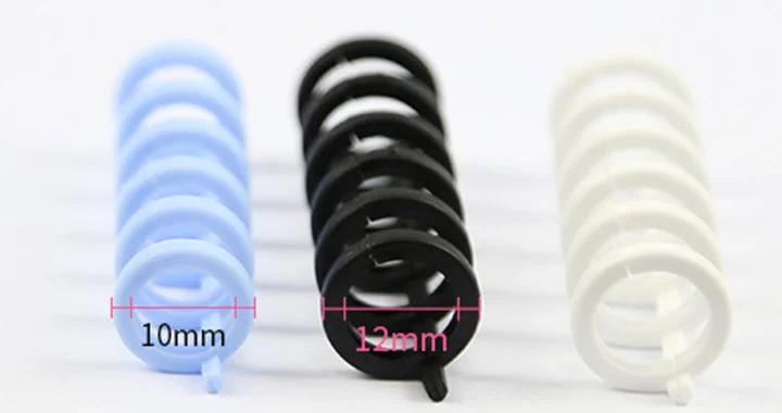 
colorful loose leaf binding ring 3 open ring/calendar ring for organizer planner 