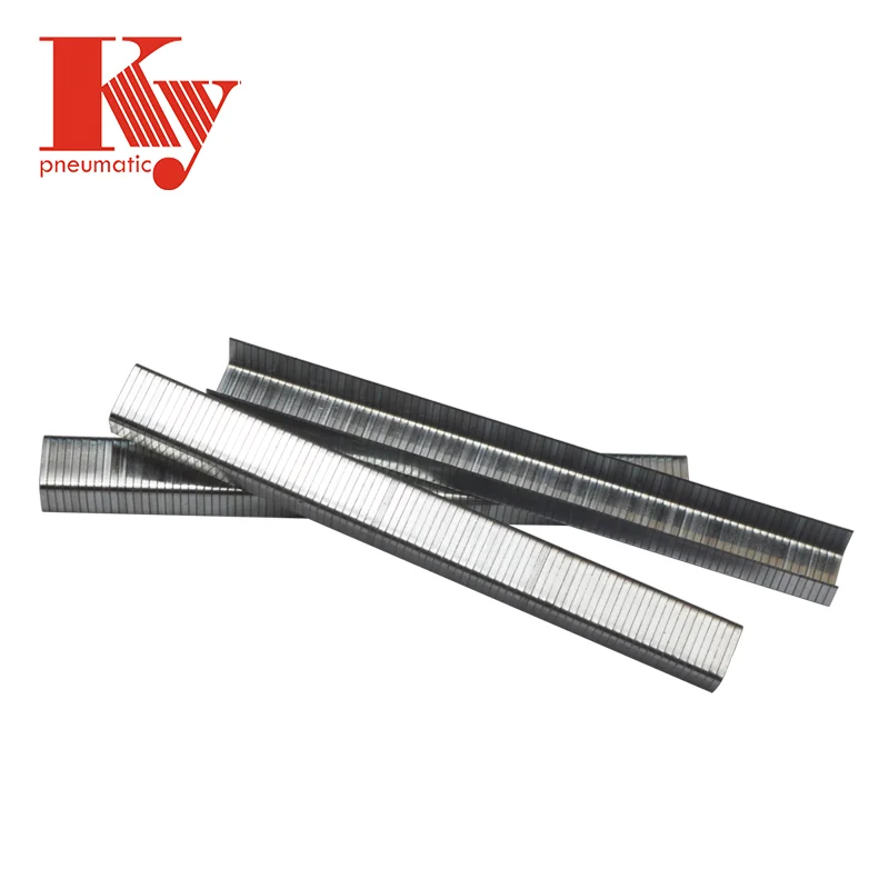1013J Model KY Staple Silver Surface Pneumatic Fastener U Type Nail