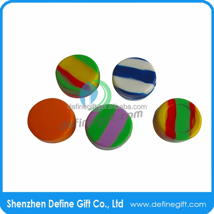 Custom Logo Nonstick Food Grade Silicone Oil Wax Concentrate Container Jar