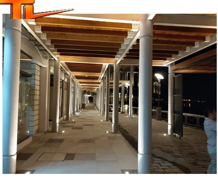 Guyana steel structure big shopping prefab house