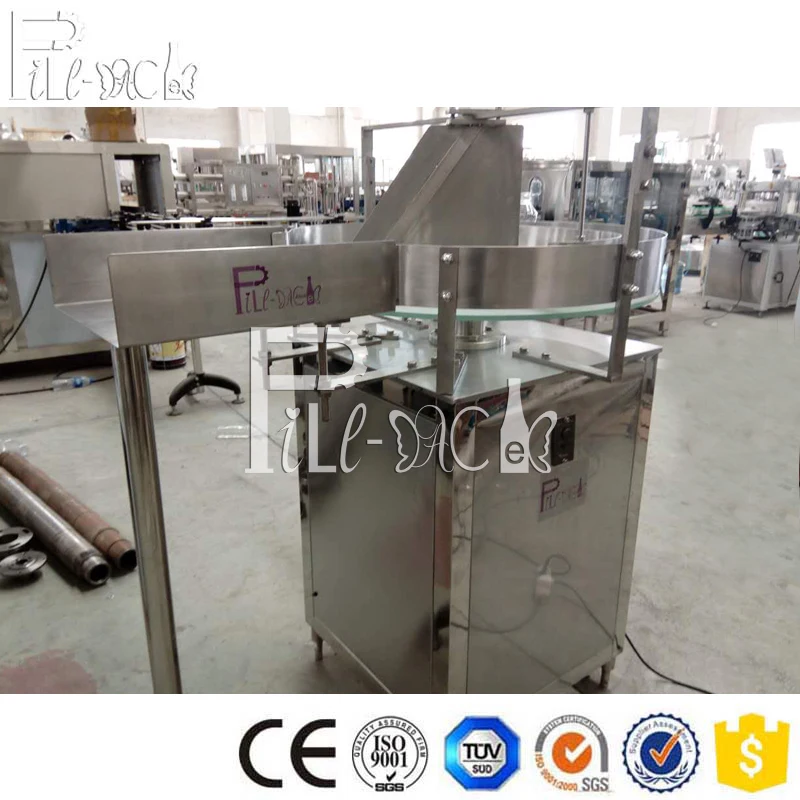 
Turn rotary bottle collector receiving accumulator table / machine / equipment / line / plant / system 