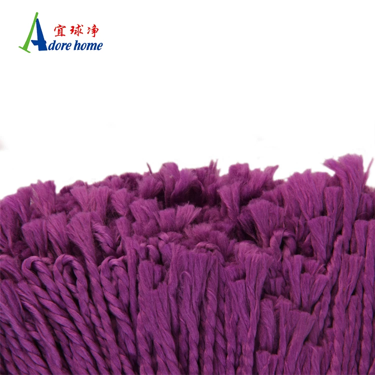 Easy used microfiber thread floor cleaning WET mop head refill