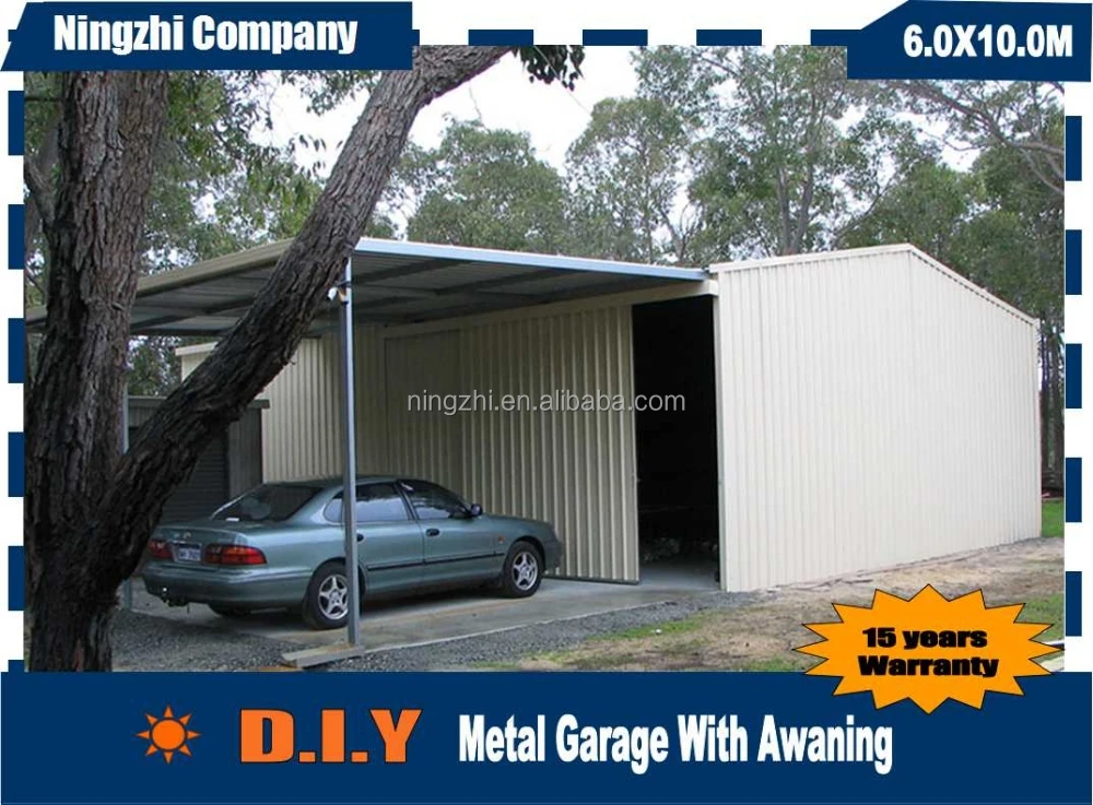 
metal garage with awaning/Carports metal buildings 