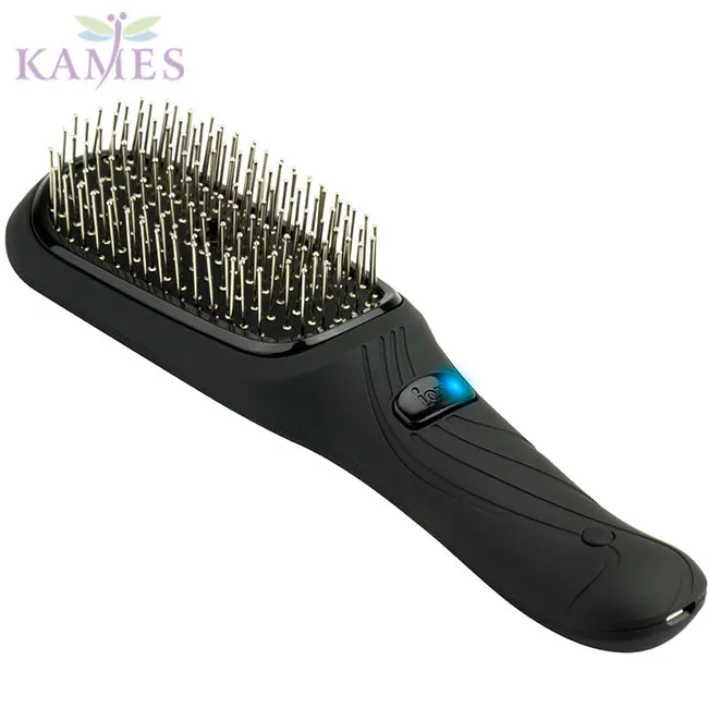 
New Style Small Size Electric Hair Brush Comb Portable Hair Massage Brush Negative Anions 