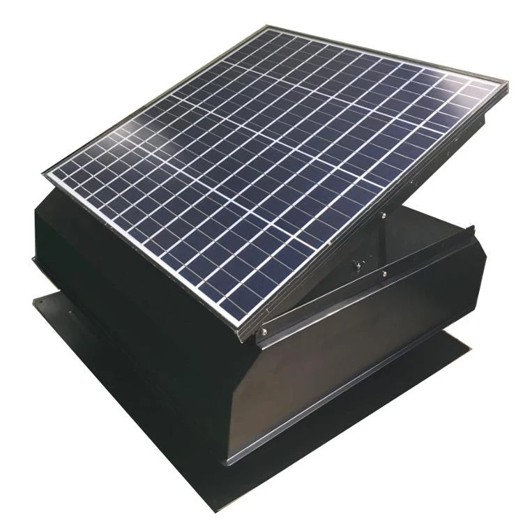 solar attic fan roof mount 60w , 3325cfm