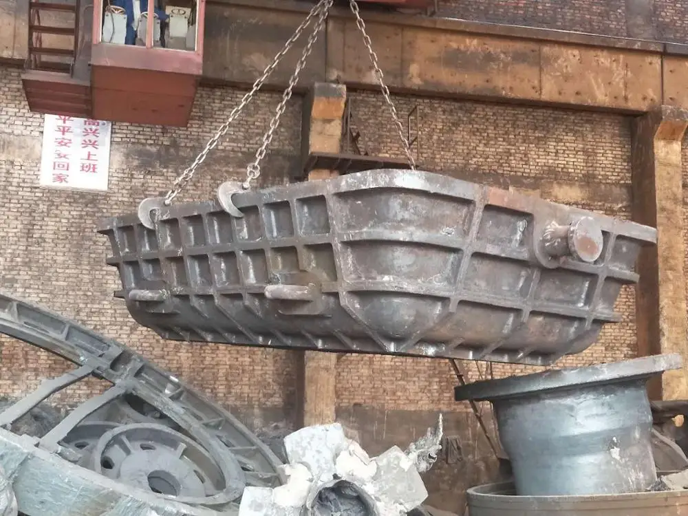 Metallurgical Accessories Cast Steel Slag Pot