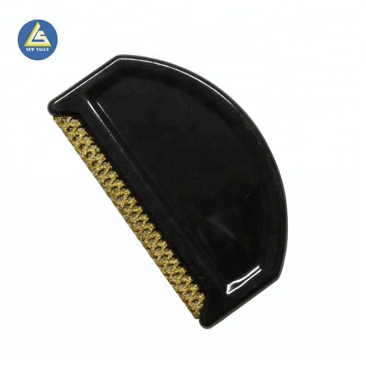 Cashmere in comb & brush sweater and Fabric comb catches fuzz balls