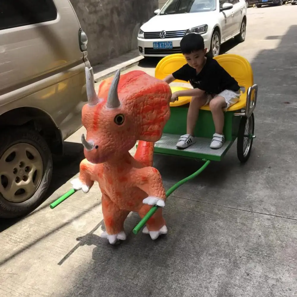 
JUMI Hot Sale Amusement Robotic Walking Dinosaur Ride 