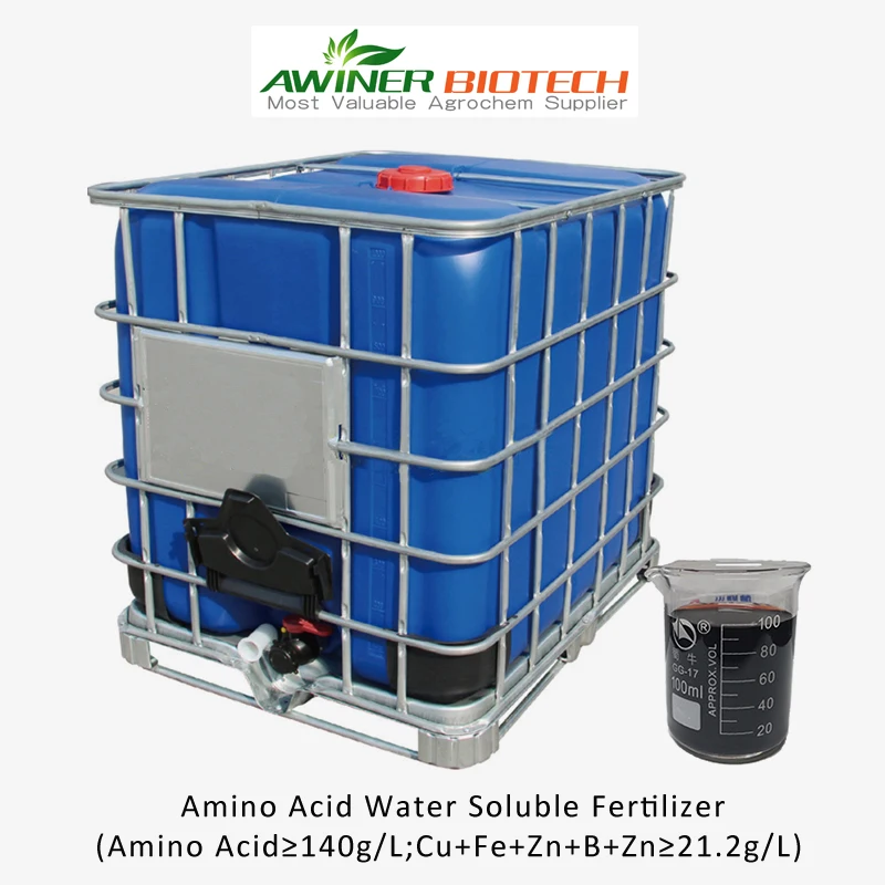 High Concentration Water soluble Amino Acid Pasty Biological Fertilizer