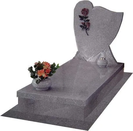 Granite tombstone in various colors and style