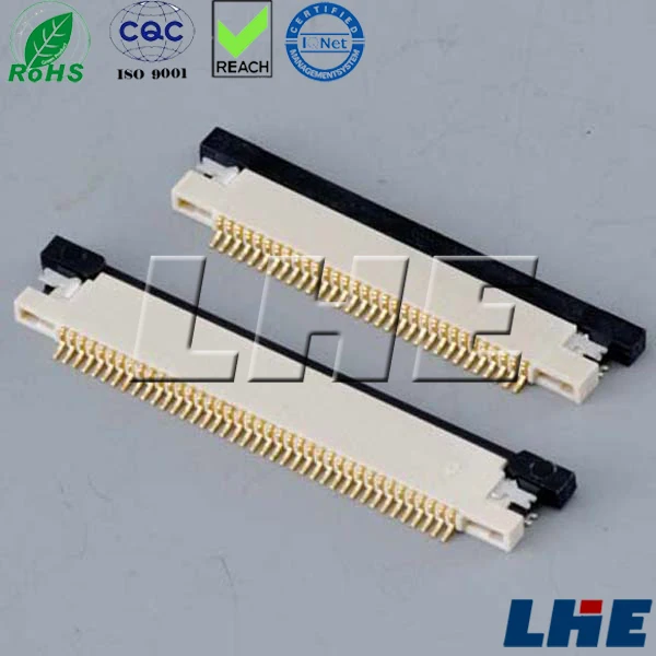 replacement for notebook ffc fpc connectors 0.5mm pitch 6-pin on under pick drawing socket