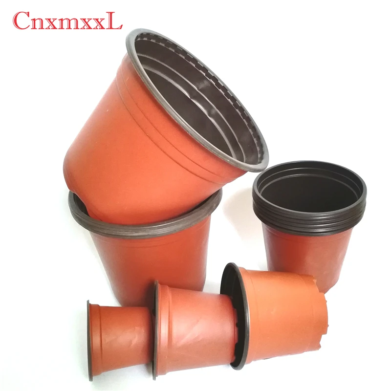 high-quality hydroponic fresh flower pot pp double color plastic flower pot with competitive price.