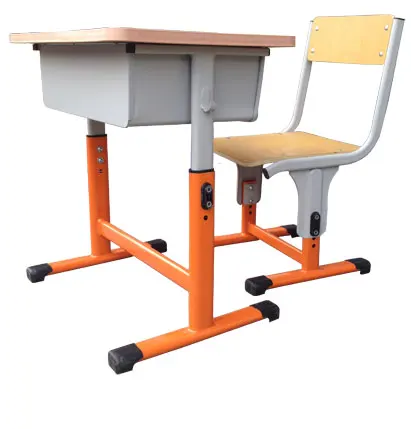 
 Мебель для начальной школы для взрослых с регулируемой высотой, одиночный стол и наборы стульев, доска для детского сада, МДФ, дерево или пластик   (62079300613)