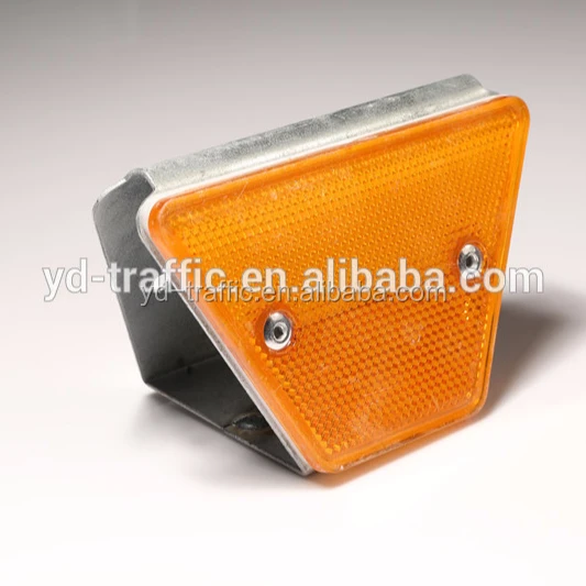 traffic safety reflector single and double sides guardrail delineator