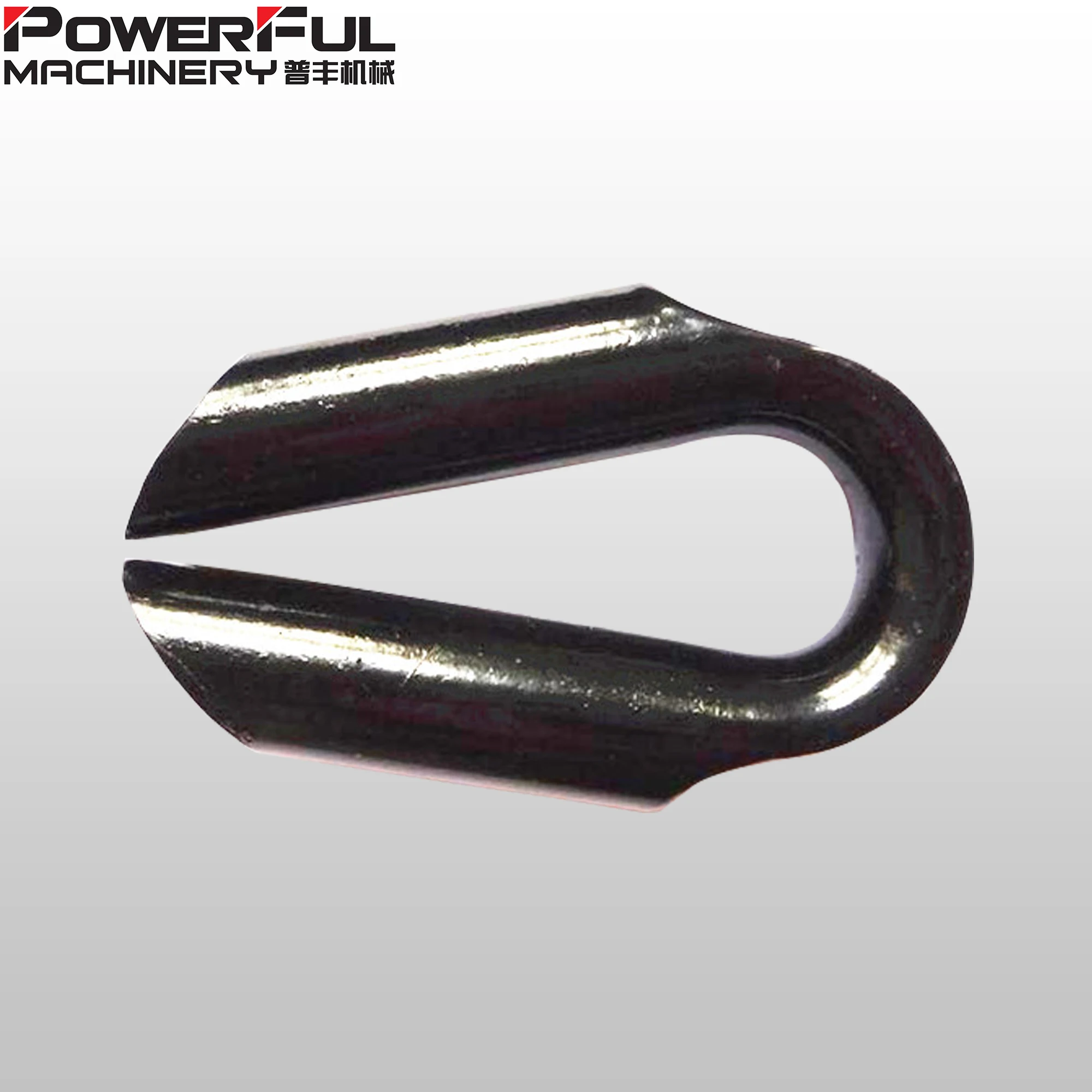 stainless steel polished tube thimble for wire rope with gusset